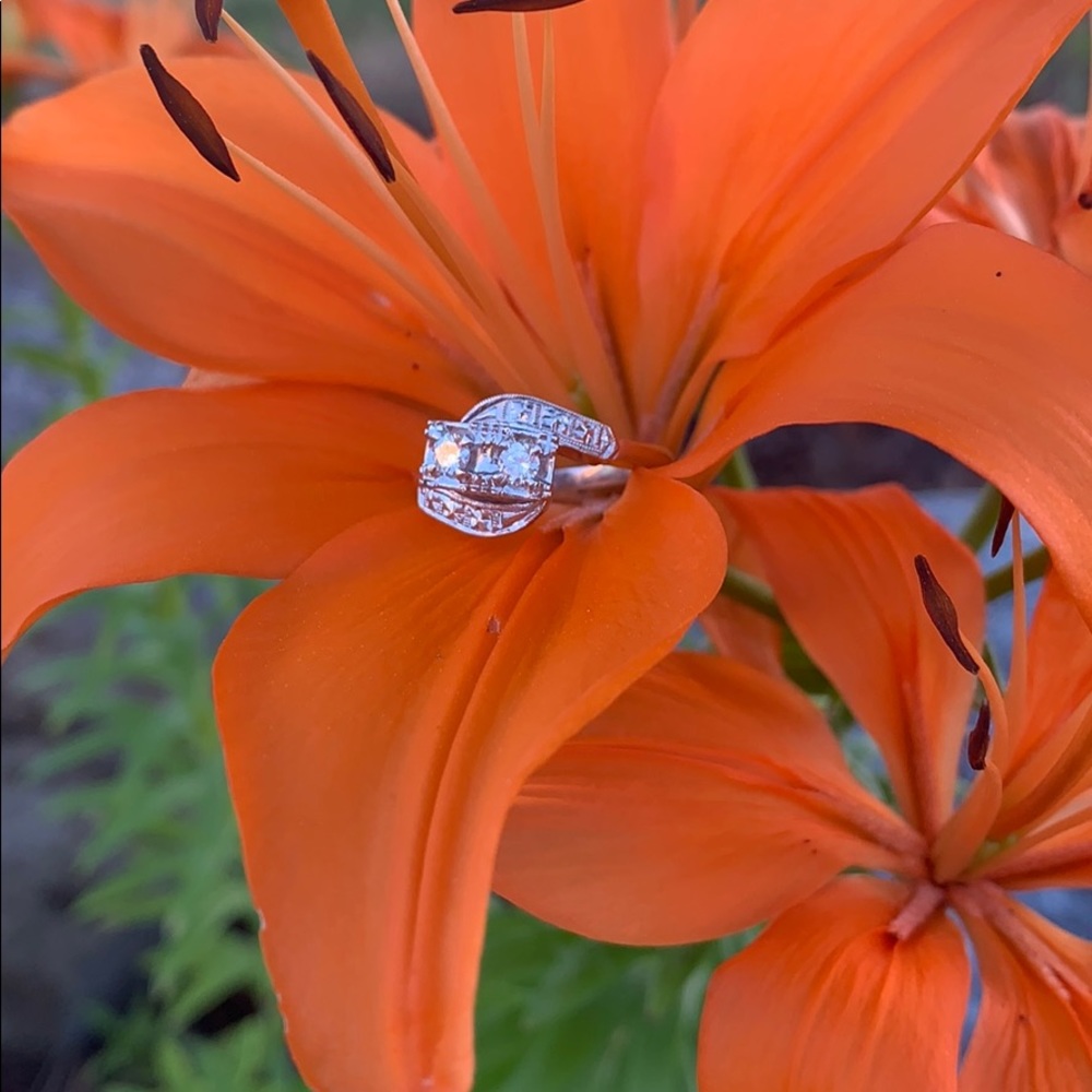 ❌SOLD to TRR!!❌ “Prism Lite”-Cut Diamond 14K Art Deco Ring